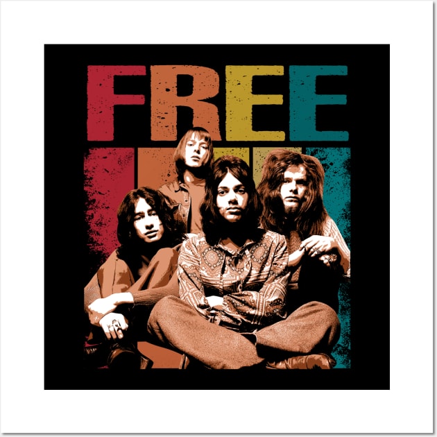 All Right Now Attire Frees Band Tees, Capture the Freedom of Rock in Every Thread Wall Art by Insect Exoskeleton